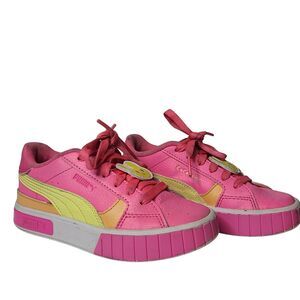Puma Cocomelon Pink Lace Up Youth Sneakers SZ 13C Casual Shoes